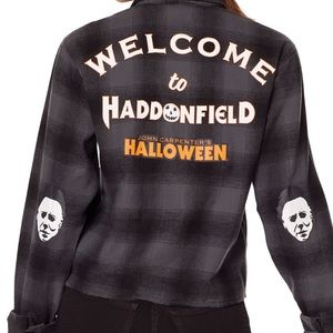 Michael Myers Button Up